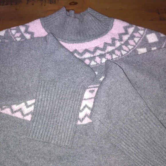 Tahari Fair Isle: Cozy For Fall Ladylike Details - Picture 2 of 8